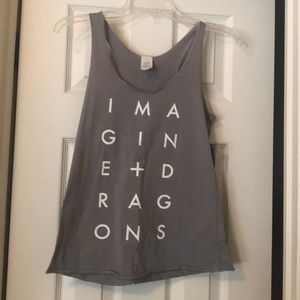 Hot topic imagine dragons tank top